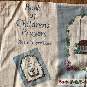 Cloth/Soft Book of Childrens Prayers Fabric Panels